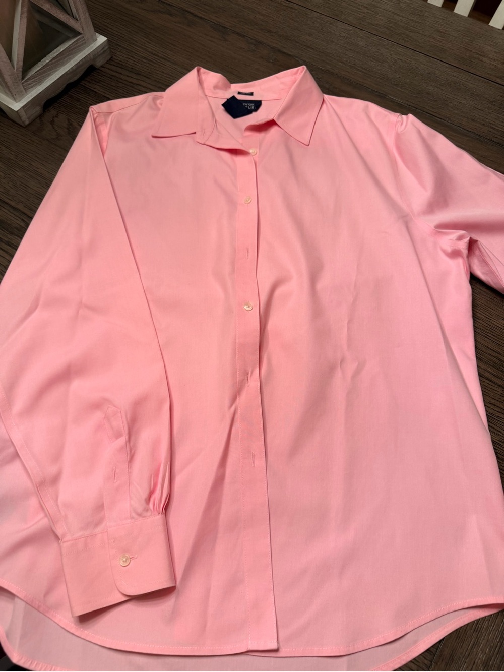 Jones New York Soft Pink Dress Shirt